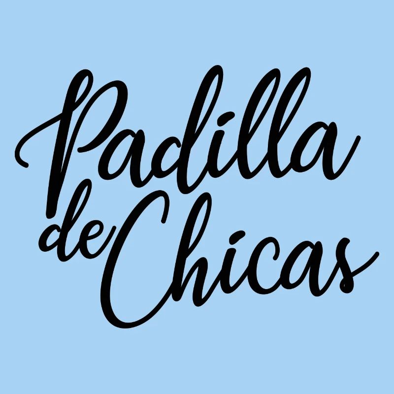 Padilla de Chicas Bride's Gang Bridesmaid Wedding