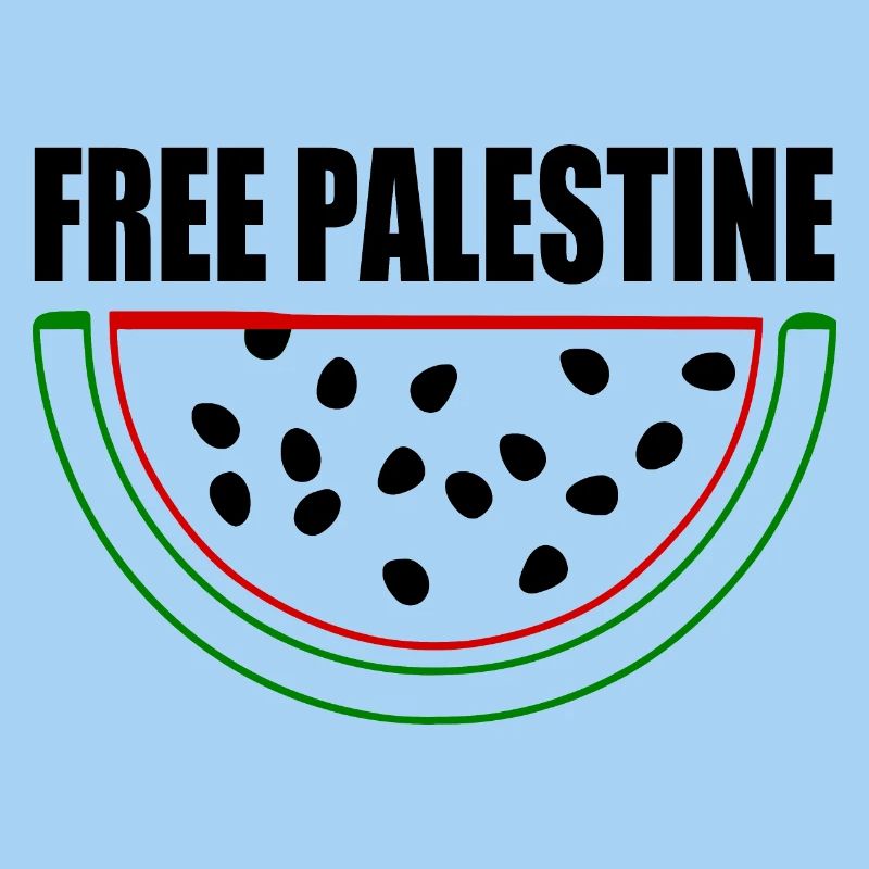 Free palestine Melon pastèque