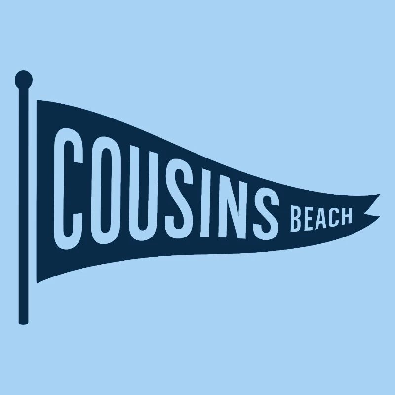 Cousins Beach – Pennant Flag