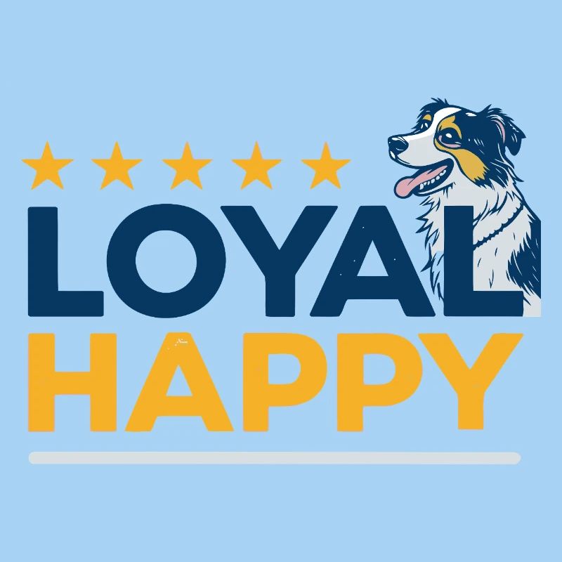 Chien Loyal Heureux Logo