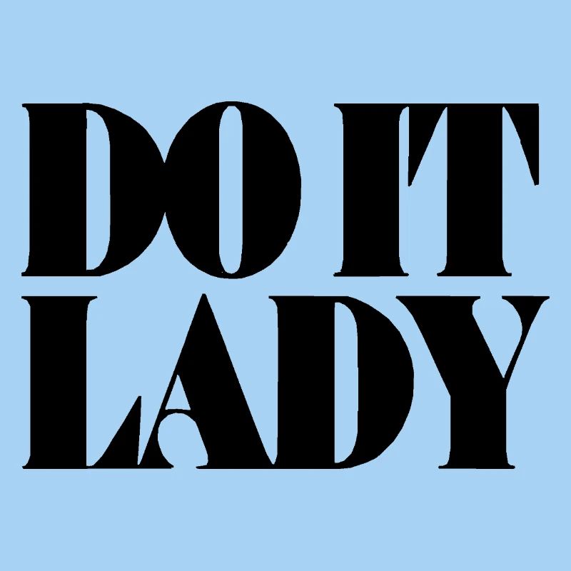 do it lady - schwarz