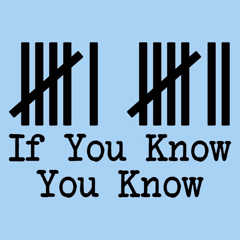 Drôle 67 Mème Si Tu Sais, Tu Connais les Marques de Comptage