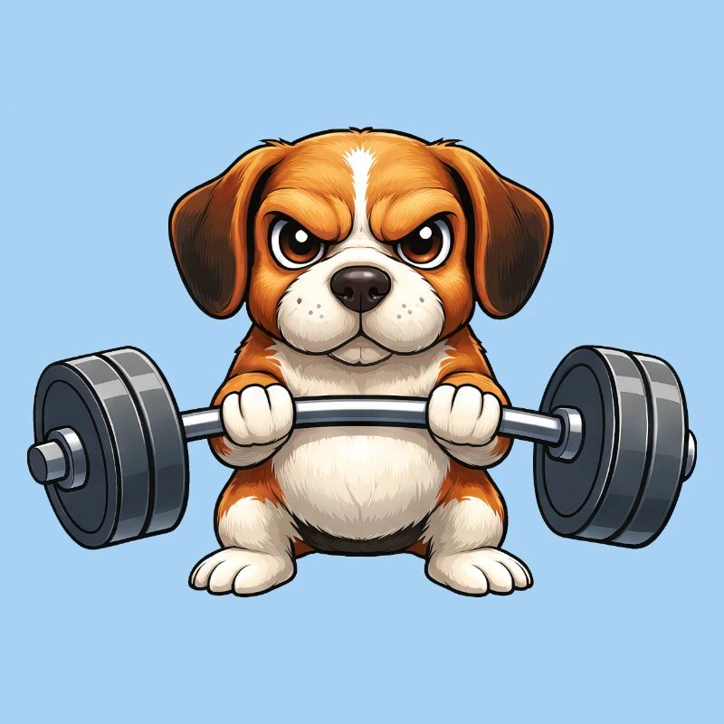 Kraftdogge Hantelheld