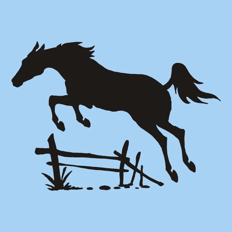 Springendes Pferd