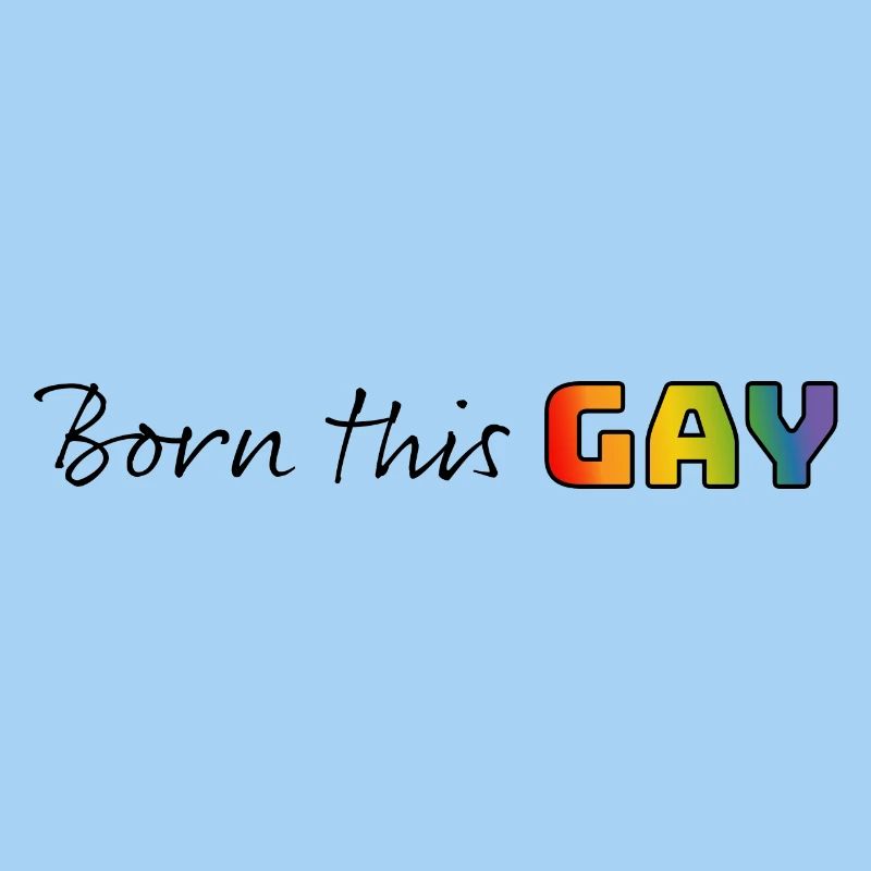 Regenbogen born this gay
