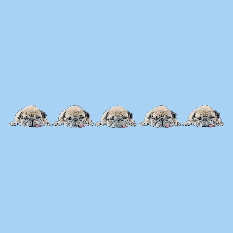 5 Möpse