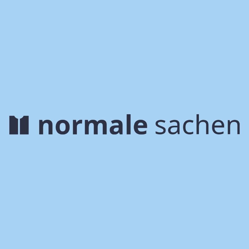 Normal Stuff Logo Blue
