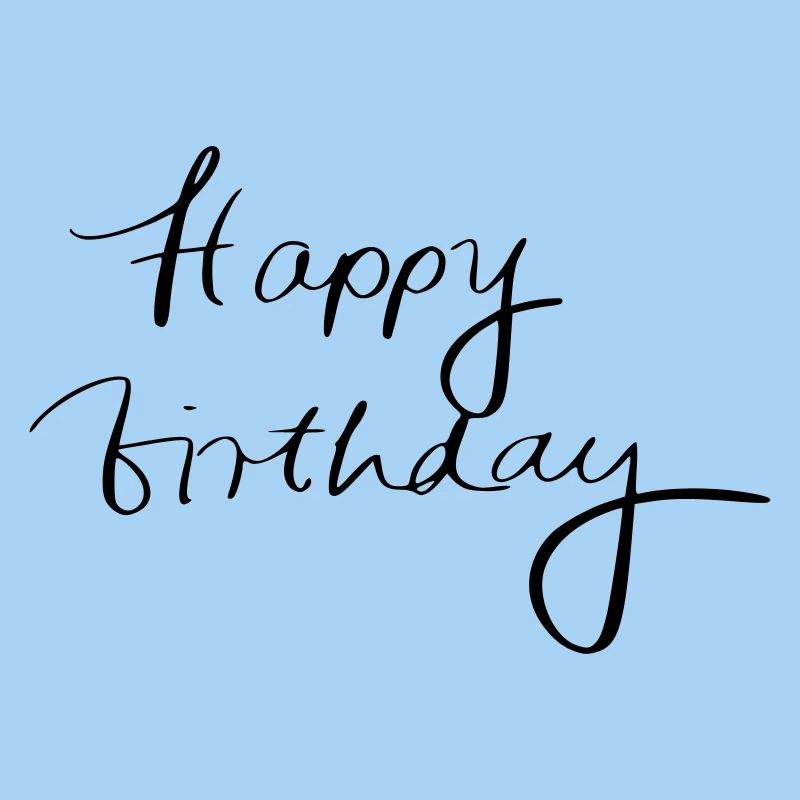 Happy birthday