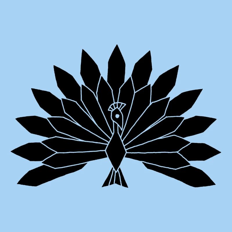 The black peacock