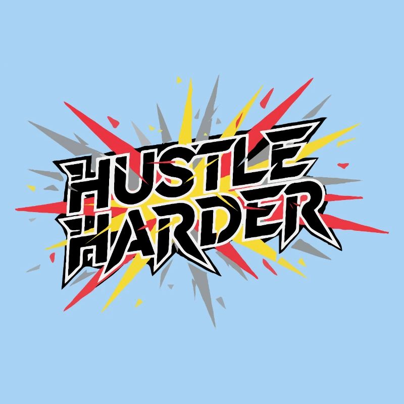 Hustle Harder Graffiti Pulse
