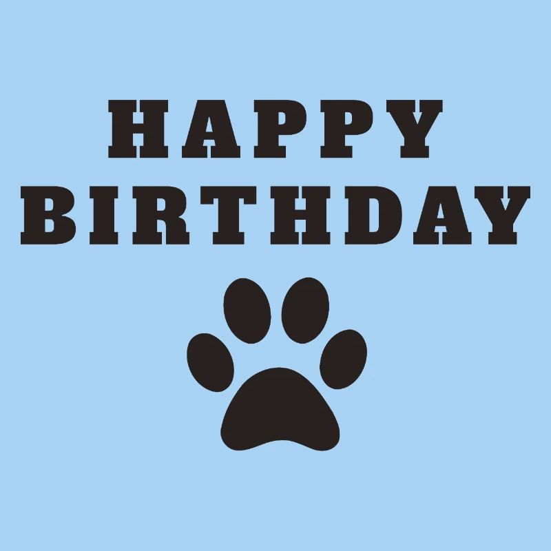 Joyeux anniversaire chien