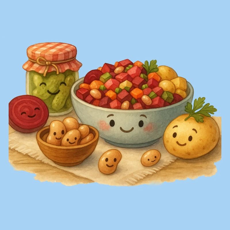 Salade de vinaigrette