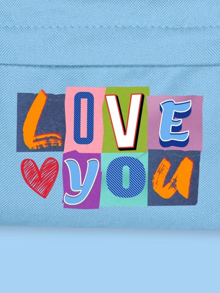 Liebe in Bunt-Collage