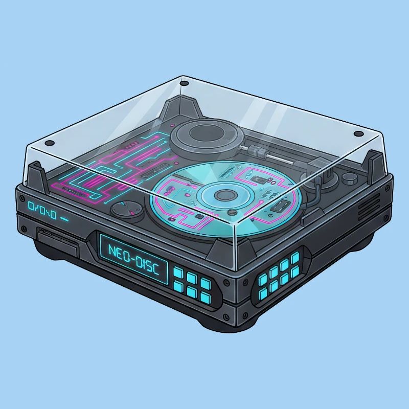 Futuristic Turntable Cool Modern Design