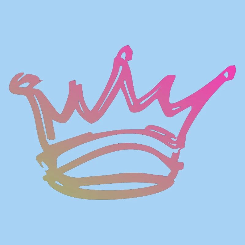 Gradient Crown Sketch