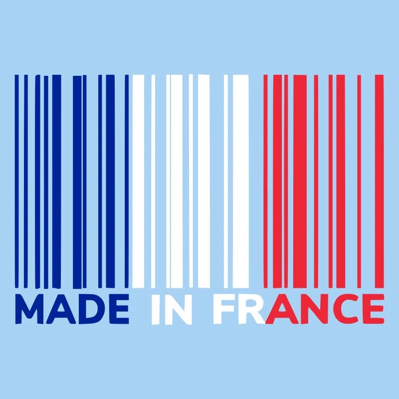 Barcode hergestellt in Frankreich
