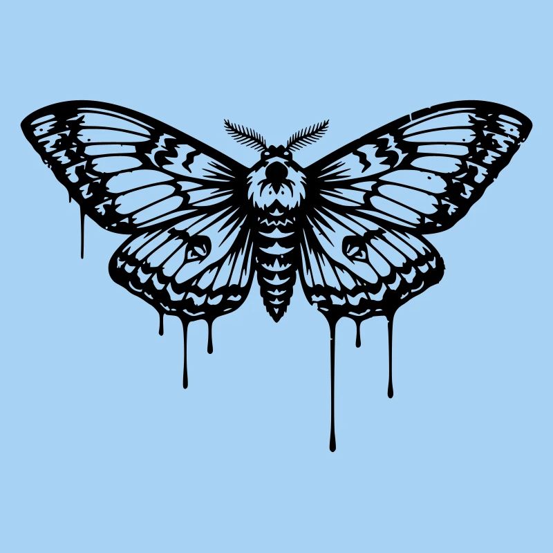 Moth Moth Tattoo