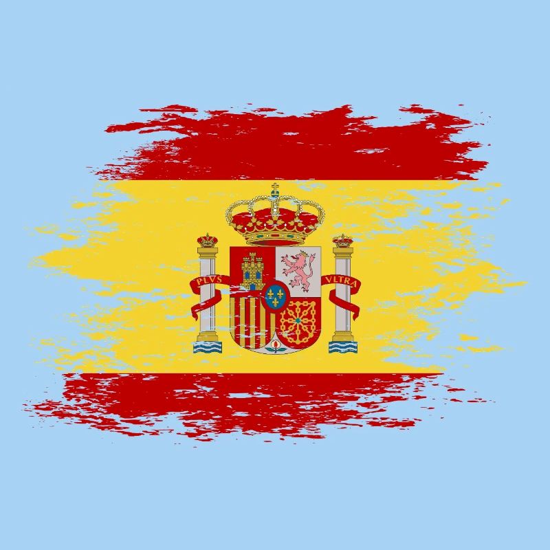 Drapeau de l’Espagne utilisé