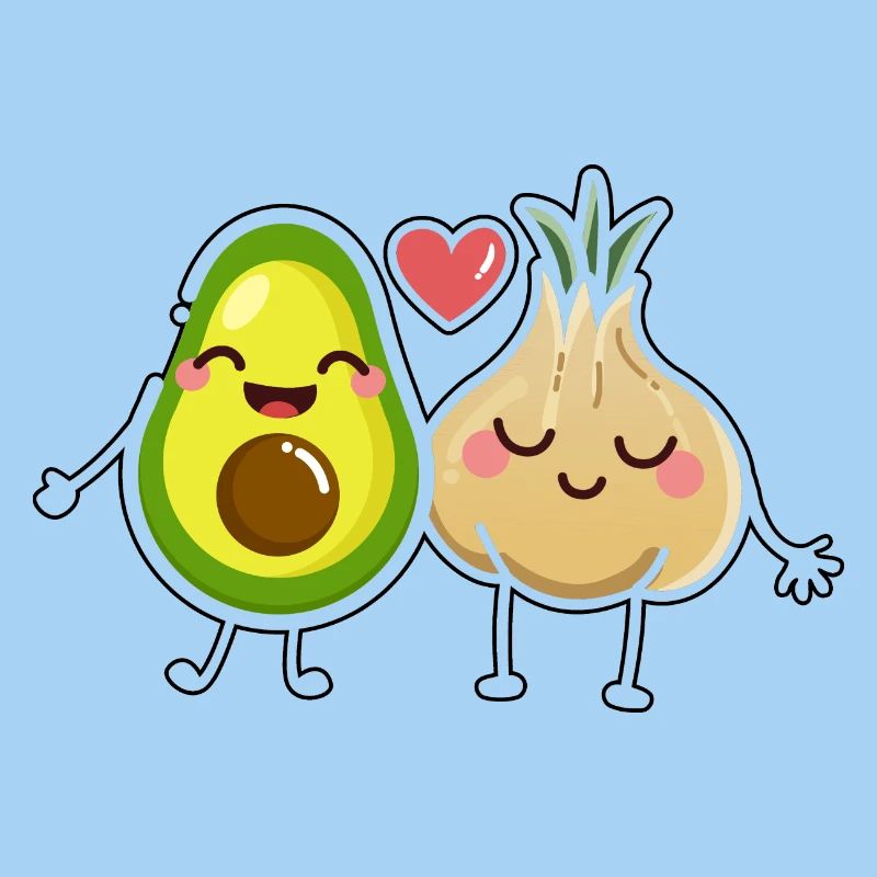 Avocado Trifft Knoblauch