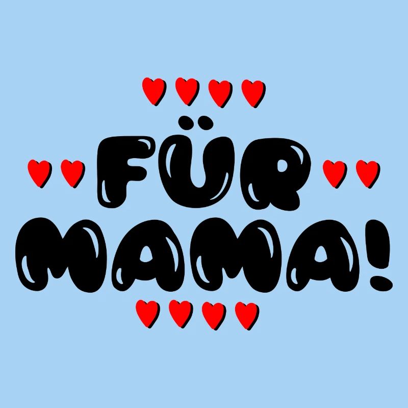 Für Mama - Muttertag - Geburtstag MAMI Geschenk