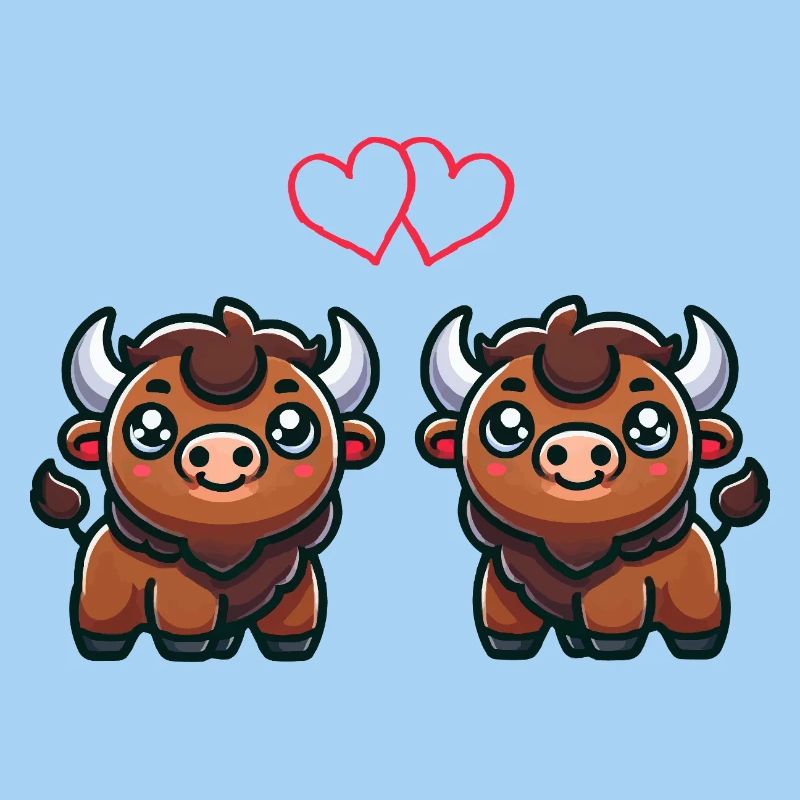 bison comic love