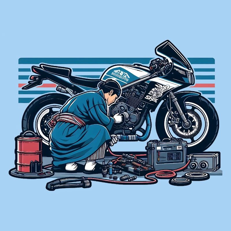 武士 メカニック Samurai Mechaniker