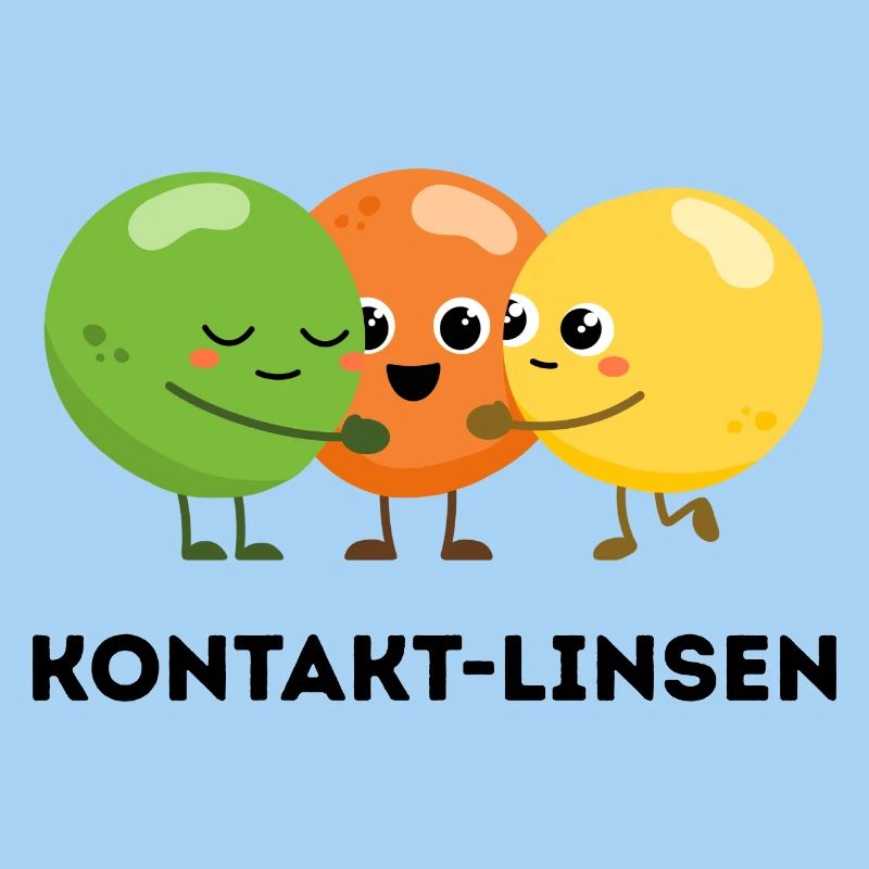 Lentilles de contact – Jeu de mots amusant