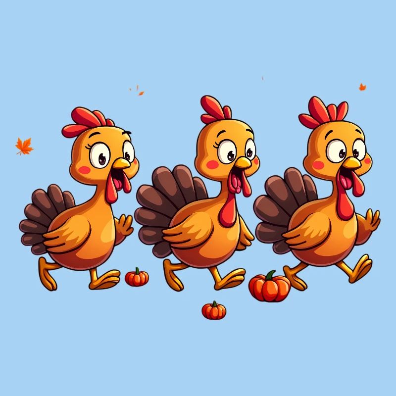 Bébé dinde de Thanksgiving