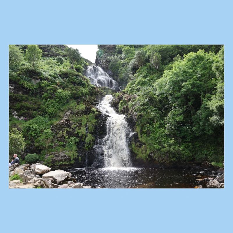 Smaragdwald-Wasserfall