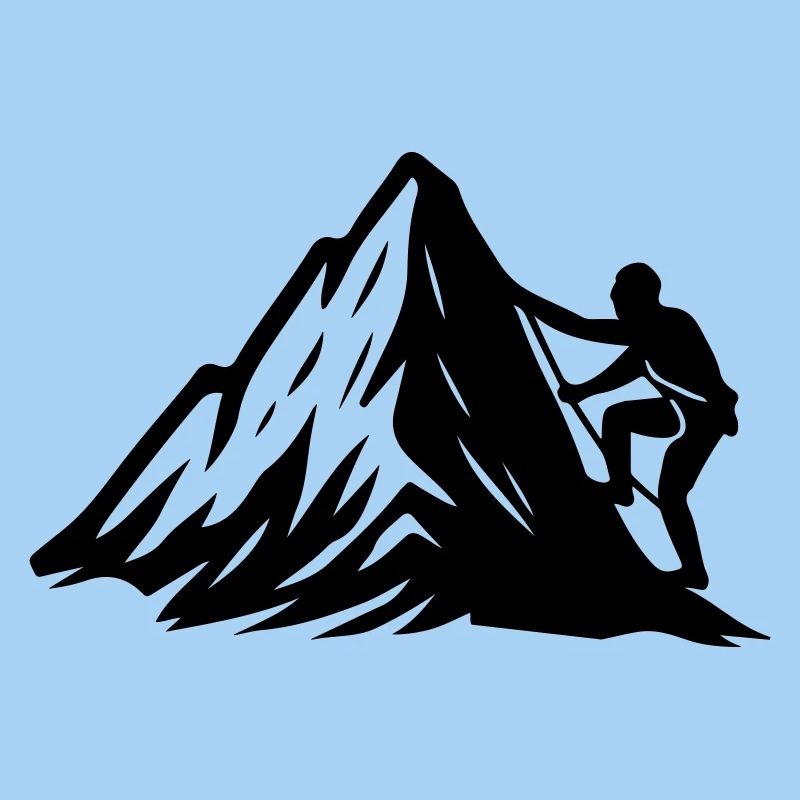 Mountaineer Symbol Mountains