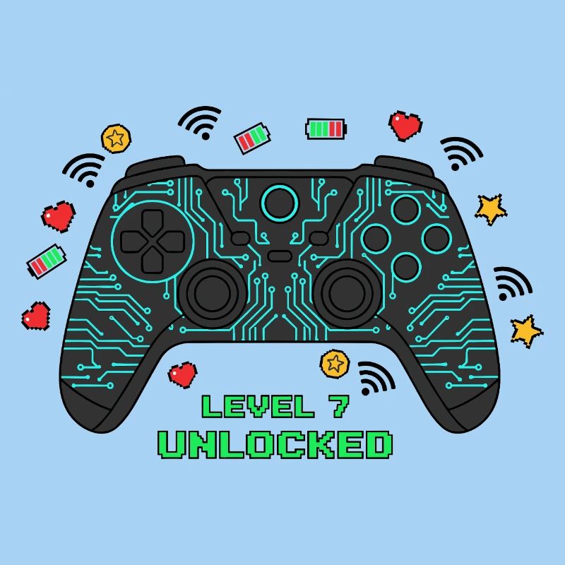 Level 7 Unlocked Gamer Controller
