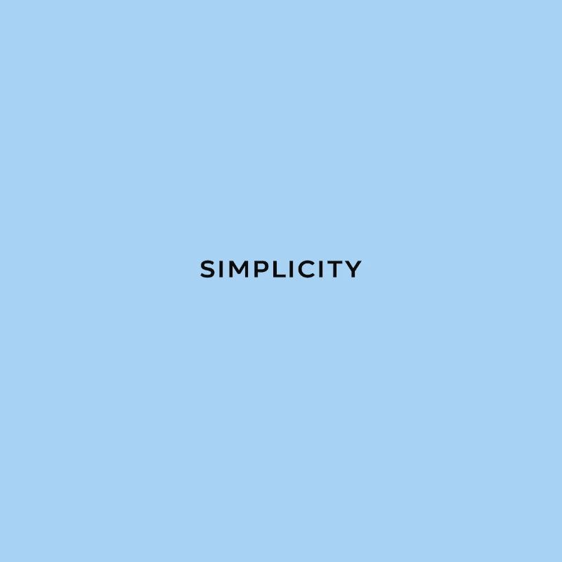 Minimal Simplicity Typeface