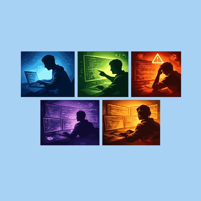 Ombre de code multi-écran