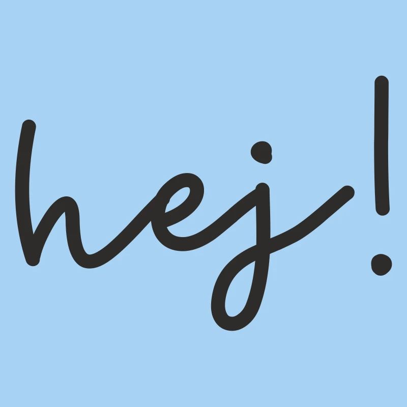 Hej – Scandinavian word design