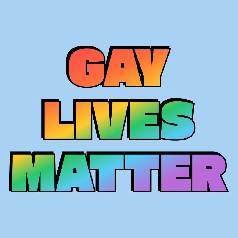 Déclaration typographique Pride Rainbow