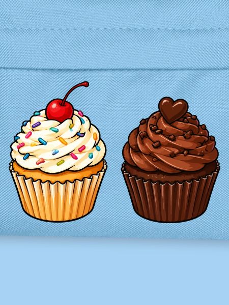 Cupcake Duo: Vanille & Schoko