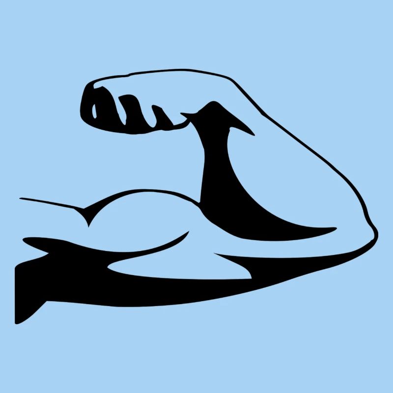 Muscle biceps upper arm