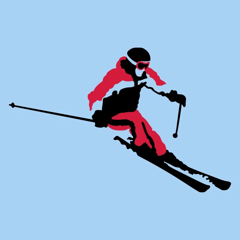 skiing