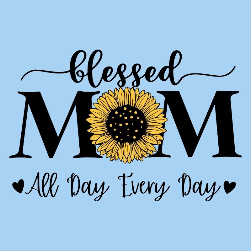 Mutterschaft Freude Sonnenblume Design Muttertag