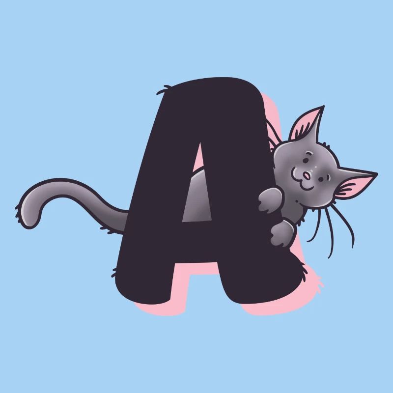 Cat Letter A
