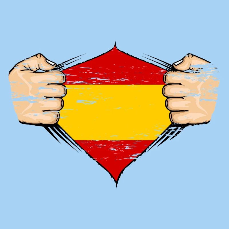 Drapeau espagnol utilisé