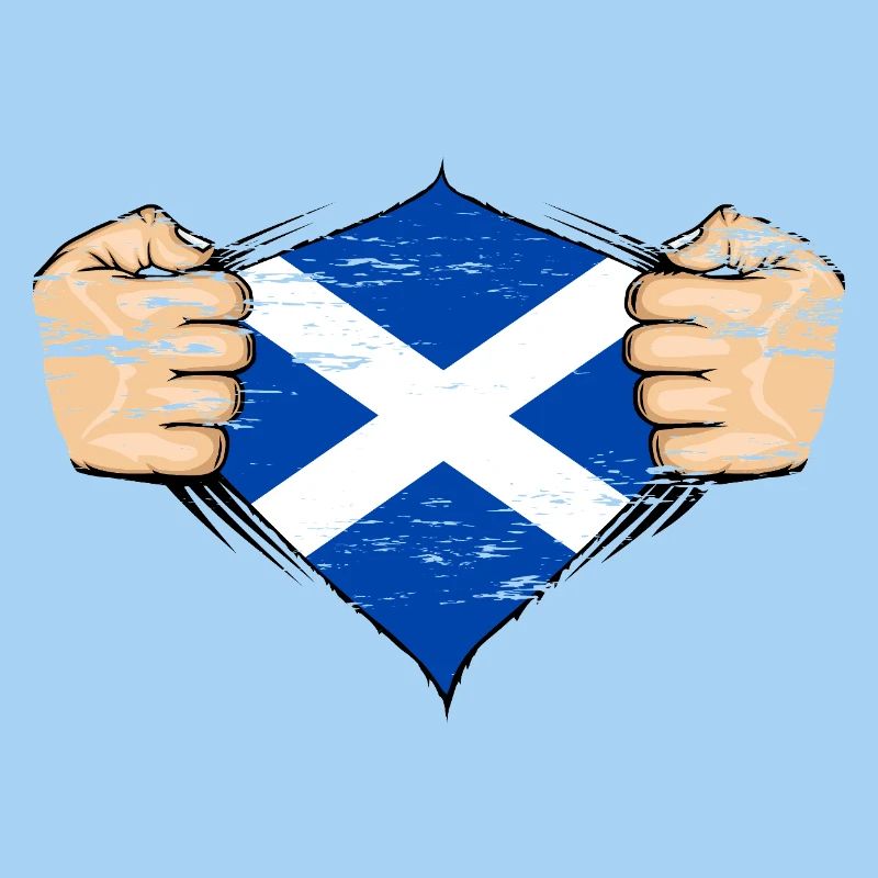 Drapeau de l’Écosse utilisé