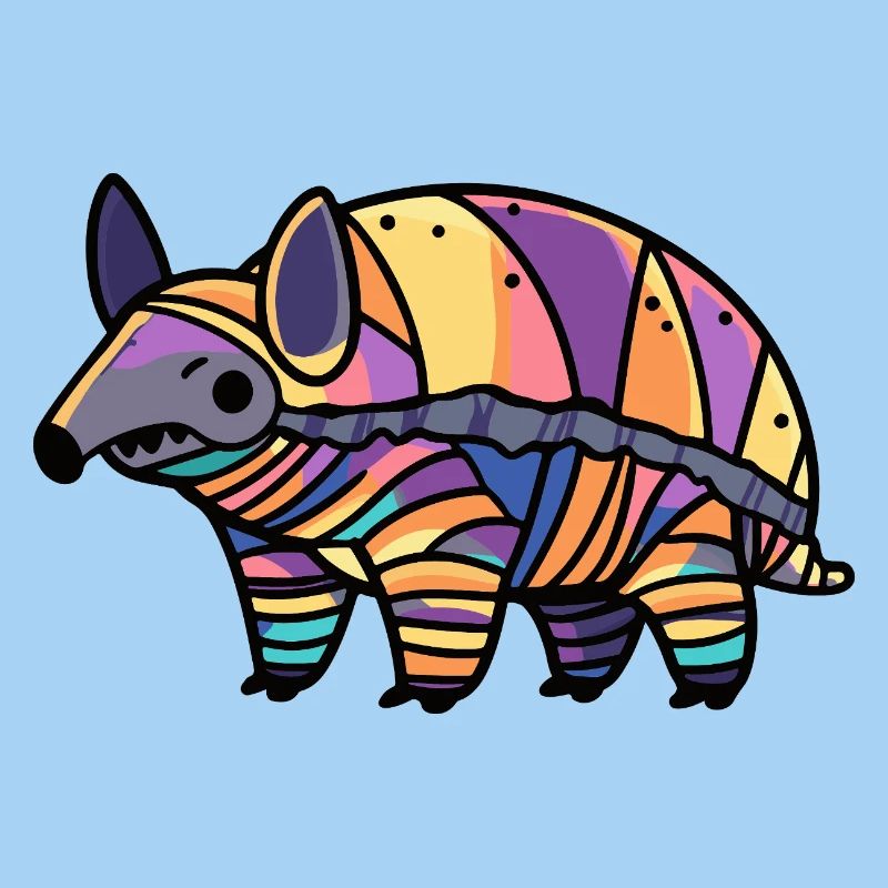 Armadillo Zombie Halloween Zombie