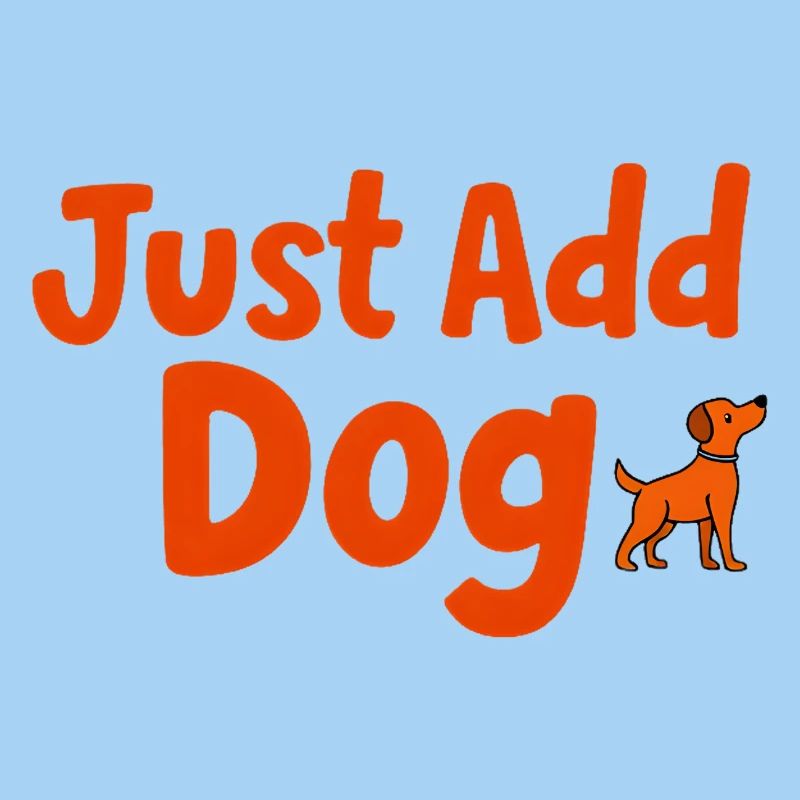 Ajoutez simplement l’impression de chien