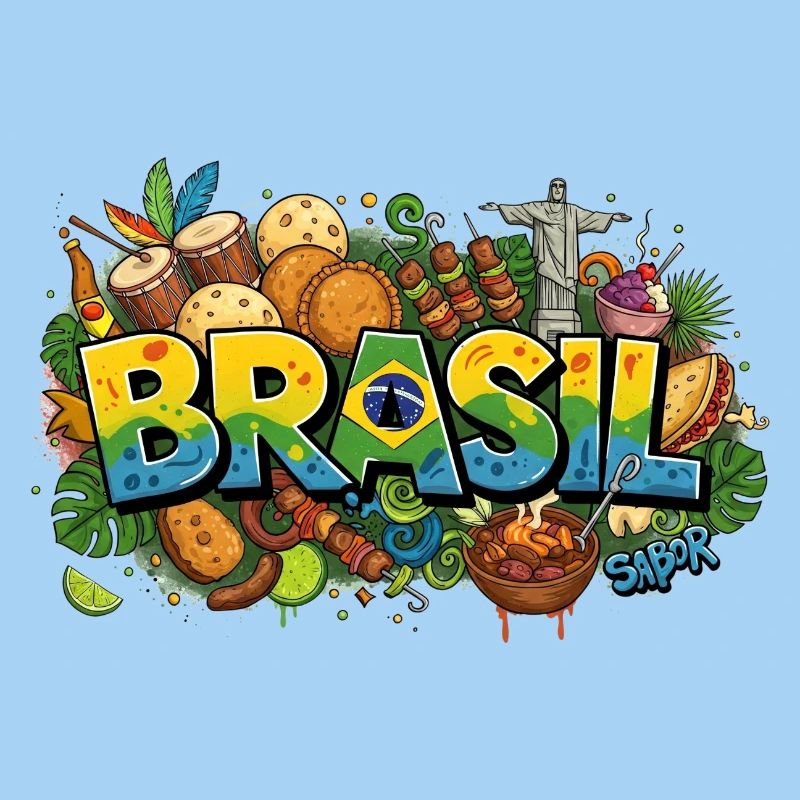Sabor do Brasil: Authentische brasilianische Küche & Ico