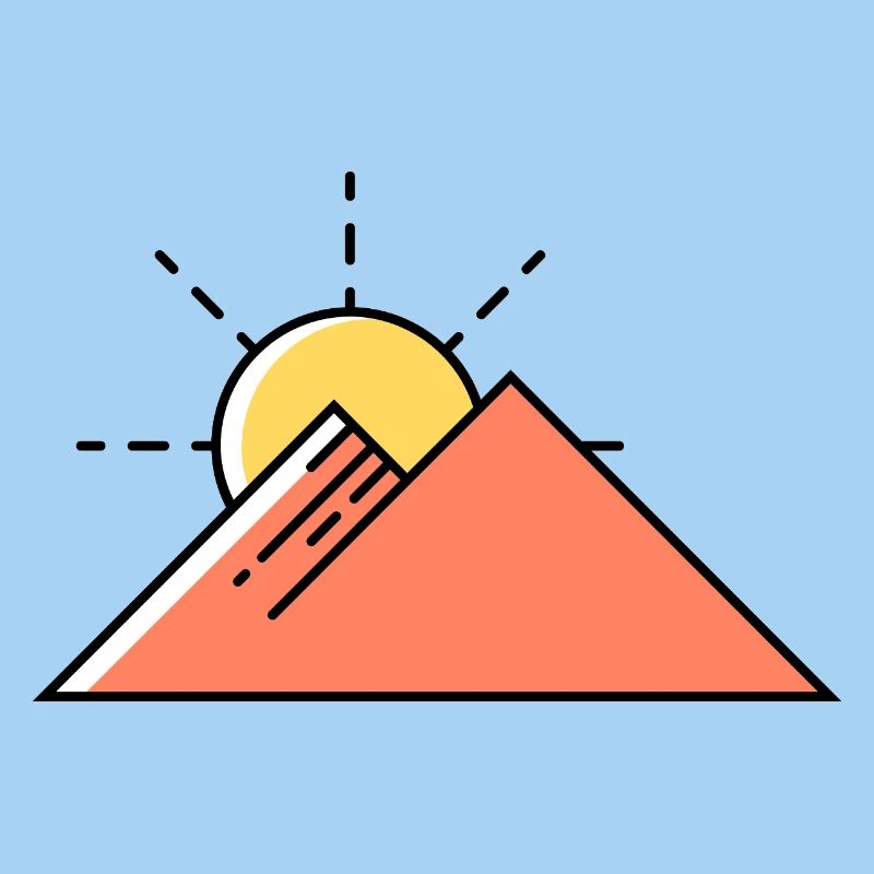 Mountains Sun Nature