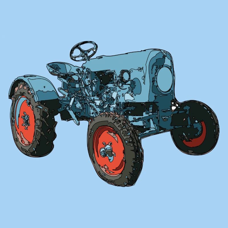Trecker, Traktor, Schlepper