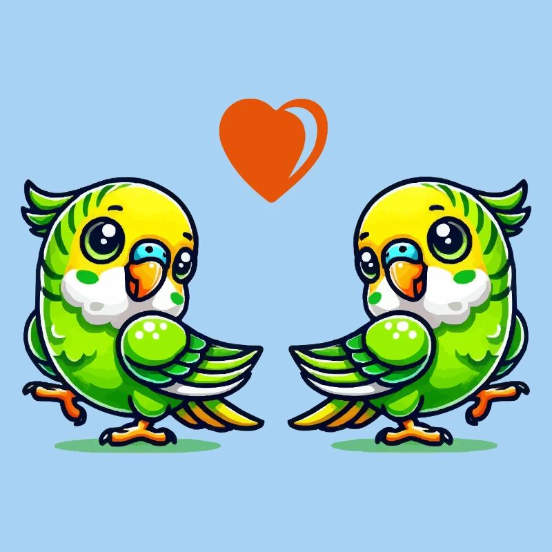 Budgie love