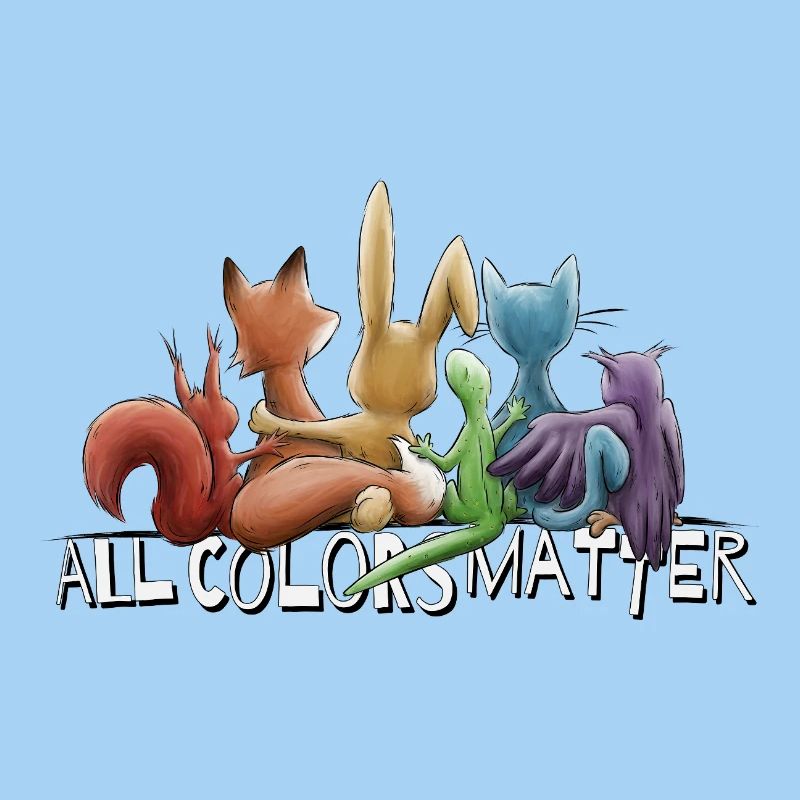 All Colors Matter! Rainbow Animals for Diversity