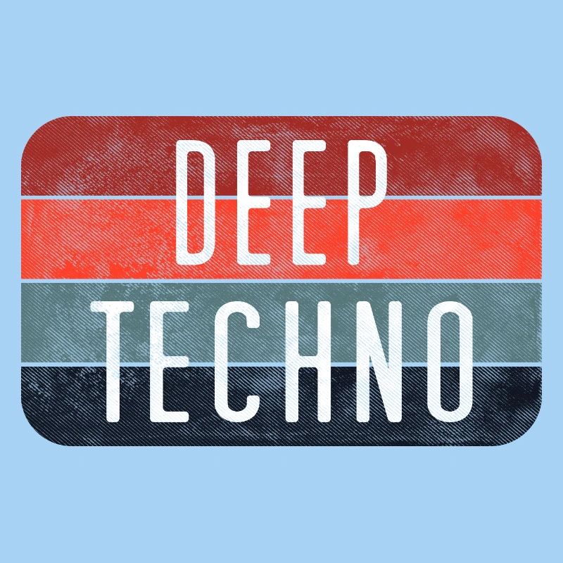 Deep Techno Gradient Stripes